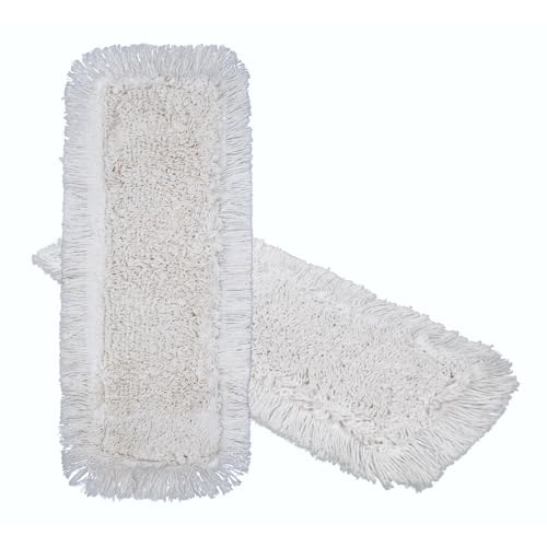 Emerson Baumwollmop 50 cm - 2 Stück, Wischmopp Bodenwischer, Taschenaufsatzsystem, nimmt Feuchtigkeit auf und reinigt Schmutz perfekt Emerson Baumwollmop 50 cm - 2 Stück, Wischmopp Bodenwischer, Taschenaufsatzsystem, nimmt Feuchtigkeit auf und reinigt Schmutz perfekt von Emerson