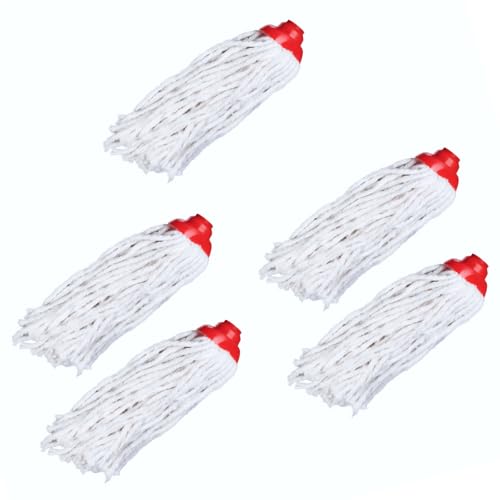 Emerson Universal String Mop weiß B3 Maxi - 5 Stück Wischmopp Bodenwischer, saugt Wasser effektiv auf, hinterlässt Keine Streifen, leicht zu reinigen Emerson Universal String Mop weiß B3 Maxi - 5 Stück Wischmopp Bodenwischer, saugt Wasser effektiv auf, hinterlässt Keine Streifen, leicht zu reinigen von Emerson