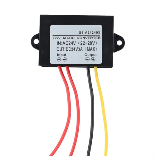 24 V AC auf 24 V DC Konverter 3 A, hocheffizienter Spannungsregler für Auto-Audio und LED-Leuchten 24 V AC auf 24 V DC Konverter 3 A, hocheffizienter Spannungsregler für Auto-Audio und LED-Leuchten von Emiif