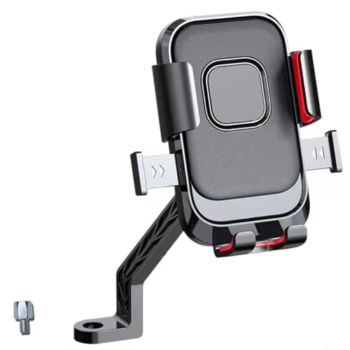 E-Bike-Handyhalterung mit sicherem Schloss und wasserdichten Funktionen, entworfen für alle Handy-Modelle für Fahrerlebnis (D) von Emiif