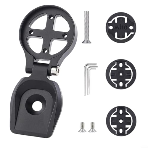 Emiif Fahrradcomputer-Halterung für Garmin Bryton für Wahoo für Blackbird, verstellbare Fahrrad-Halterung, Headset-Halterung, Aluminiumlegierung, Radfahren GPS-Halterung Emiif Fahrradcomputer-Halterung für Garmin Bryton für Wahoo für Blackbird, verstellbare Fahrrad-Halterung, Headset-Halterung, Aluminiumlegierung, Radfahren GPS-Halterung von Emiif