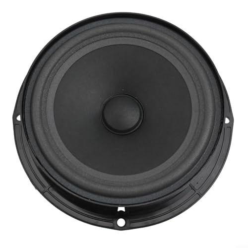 Emiif Für Tiguan 2009–2019 Audio-Tieftöner-Lautsprecher, Ersatzteil OEM 5N0035454B vorne 5N0035453C hinten, schwarz, ABS-Auto-Soundsystem-Komponente (Rückseite) von Emiif