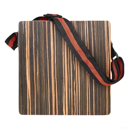 Reise-Cajon-Trommel, anpassbare Klangoptionen mit Tragetasche, ideal für Musiker in verschiedenen Einstellungen (CAJON) von Emiif