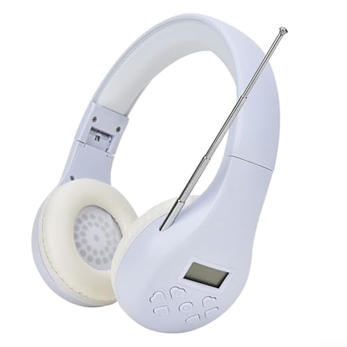Tragbarer Stereo-Kopfhörer-Empfänger für nahtloses Audio-Erlebnis bei Veranstaltungen (weiß) von Emiif