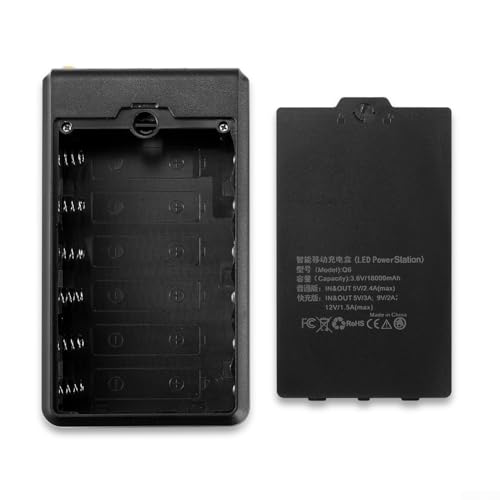 Travel Ready Type C Quick Charge Netzteil Hülle für Smartphones und Tablets (Schwarz) von Emiif