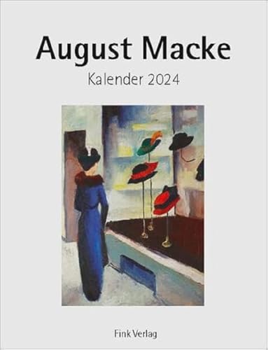 August Macke 2024: Kunst-Einsteckkalender von Emil Fink Verlag