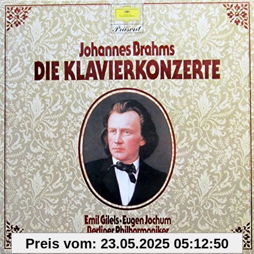 Brahms: Die Klavierkonzerte [Vinyl Schallplatte] [2 LP Box-Set] von Emil Gilels