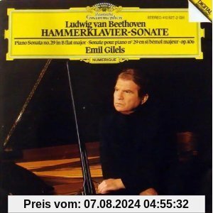 Klaviersonate 29 von Emil Gilels