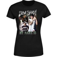 My Name Is Slim Shady Damen T-Shirt - Schwarz - L von Eminem