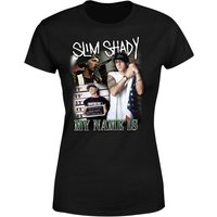 My Name Is Slim Shady Damen T-Shirt - Schwarz - XL von Eminem