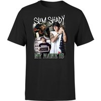My Name Is Slim Shady Unisex T-Shirt - Schwarz - L von Eminem