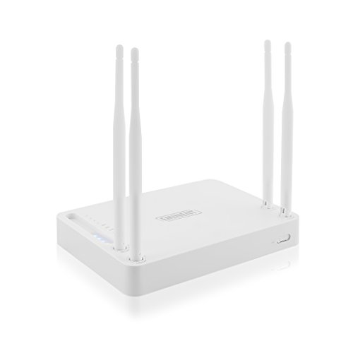 EMINENT - EM4510 Dual Band AC Router Gigabit 300Mbits auf 2,4GHz und 867Mbps auf 5GHz 4X Gigabit-LAN 1x Gigabit WAN Port 4 Antennen 174002 von Eminent