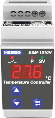 Emko ESM-1510-N.2.11.0.1/00.00/2.0.0.0 2-Punkt-Regler Temperaturregler Pt100 -50 bis 400°C Relais 5 von Emko