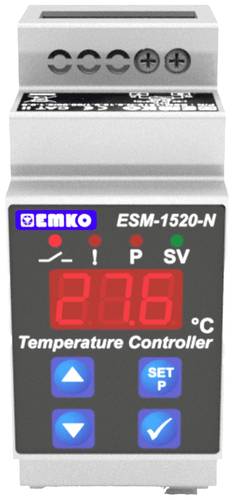 Emko ESM-1520-N.2.11.0.2/01.00/2.0.0.0 2-Punkt und PID Regler Temperaturregler Pt100 -50 bis +400°C von Emko