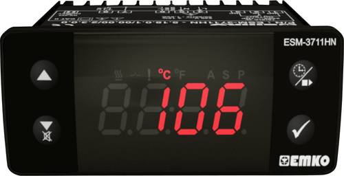 Emko ESM-3711-HN.5.18.0.1/00.00/1.0.0.0 2-Punkt-Regler Temperaturregler NTC -50 bis 100°C Relais 16 von Emko