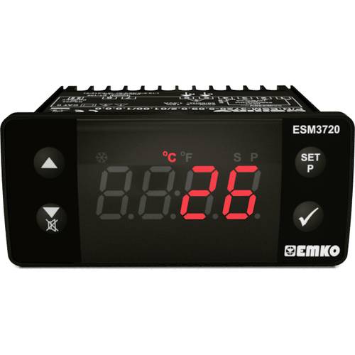 Emko ESM-3720 2-Punkt und PID Regler Temperaturregler Pt100 -50 bis 400°C Relais 16A (L x B x H) 65 von Emko