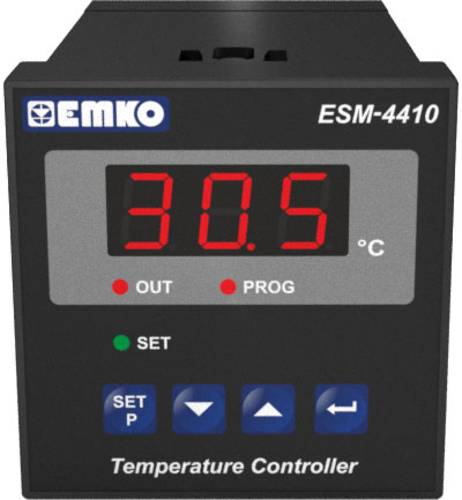 Emko ESM-4410.2.14.0.1/00.00/2.0.0.0 2-Punkt-Regler Temperaturregler Pt1000 -50 bis 400°C Relais 7A von Emko