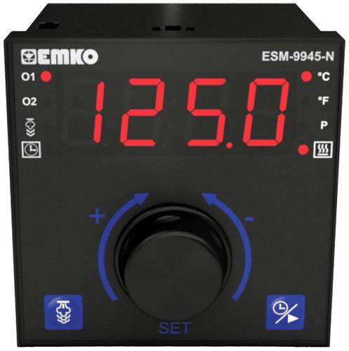 Emko ESM-9945-N 2-Punkt, P, PI, PD, PID Temperaturregler Pt100 -200 bis +1700°C Relais 5A (L x B x Emko ESM-9945-N 2-Punkt, P, PI, PD, PID Temperaturregler Pt100 -200 bis +1700°C Relais 5A (L x B x von Emko