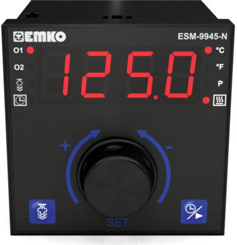 Emko ESM-9945-N.5.20.0.1/01.01/1.0.0.0 2-Punkt, P, PI, PD, PID Temperaturregler Pt100, J, K, R, S -2 Emko ESM-9945-N.5.20.0.1/01.01/1.0.0.0 2-Punkt, P, PI, PD, PID Temperaturregler Pt100, J, K, R, S -2 von Emko