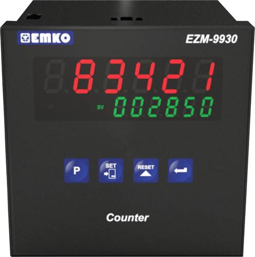 Emko EZM-9930.2.00.0.1/00.00/0.0.0.0 Vorwahlzähler Emko EZM-9930.2.00.0.1/00.00/0.0.0.0 Vorwahlzähler von Emko