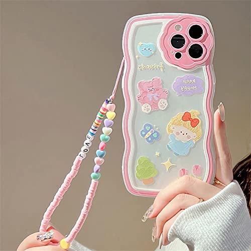 Emlivi Hülle für iPhone 11 Pro Max mit Perlen Armband Blumen Mode Handyhülle Wellen Schutzhülle Süß Erdbeere Bumper Cover Weich Silikon TPU Case für iPhone 11 Pro Max, Bär Mädchen Emlivi Hülle für iPhone 11 Pro Max mit Perlen Armband Blumen Mode Handyhülle Wellen Schutzhülle Süß Erdbeere Bumper Cover Weich Silikon TPU Case für iPhone 11 Pro Max, Bär Mädchen von Emlivi