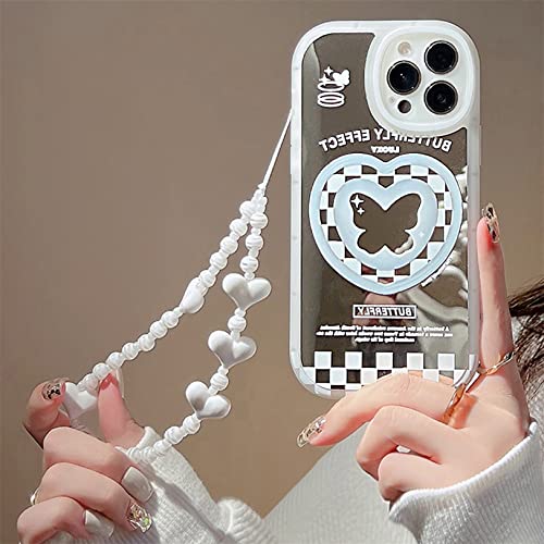 Emlivi Hülle für iPhone 11 Pro Max mit Perlen Armband Blumen Mode Handyhülle Wellen Schutzhülle Süß Erdbeere Bumper Cover Weich Silikon TPU Case für iPhone 11 Pro Max, Mirror Liebe Emlivi Hülle für iPhone 11 Pro Max mit Perlen Armband Blumen Mode Handyhülle Wellen Schutzhülle Süß Erdbeere Bumper Cover Weich Silikon TPU Case für iPhone 11 Pro Max, Mirror Liebe von Emlivi