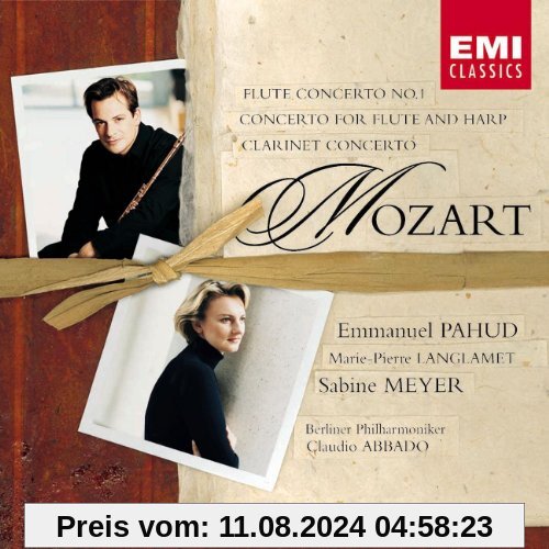 Flute Concerto No. 1 / Concerto for Flute and Harp / Clarinet Concerto von Emmanuel Pahud