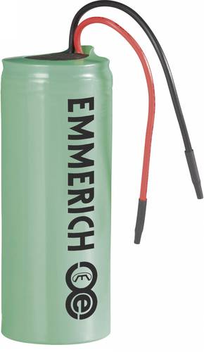 Emmerich LI26650 Spezial-Akku 26650 Kabel Li-Ion 3.7V 4500 mAh von Emmerich