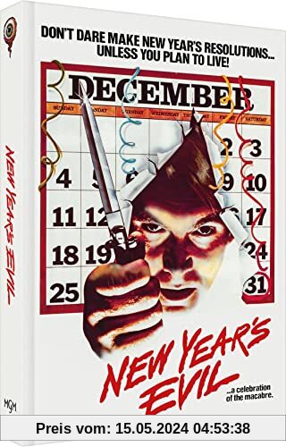 New Year‘s Evil - Mediabook - Cover A - 2-Disc Limited Collector‘s Edition Nr. 67 - Limitiert auf 333 Stück (Blu-ray+DVD) von Emmet Alston
