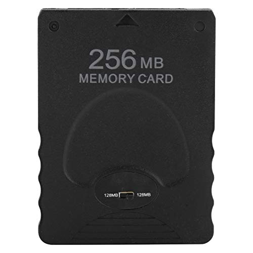 Game Memory Card Portable für PS2 Playstation 2 Game Data Console(Black) von Emoshayoga