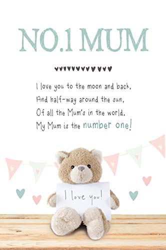Emotional Rescue Muttertagskarte, Nr. 1 Muttertagskarte, Welt, Snuggly Bumkins, offen, Muttertagskarte, 159 x 235 mm, mehrfarbig, SKM51 von Emotional Rescue