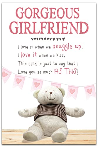 Emotional Rescue Snuggly Bumkins, Valentinstagskarte für Mädchen von Emotional Rescue