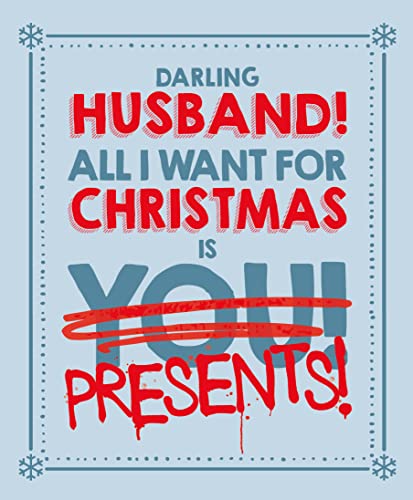 Emotional Rescue Weihnachtskarte für den Ehemann, lustige Weihnachtskarte für den Ehemann, Weihnachtskarte für den Ehemann, Weihnachtskarte für ihn lustig, Weihnachtskarte Ehemann, mehrfarbig, XRW2223 von Emotional Rescue
