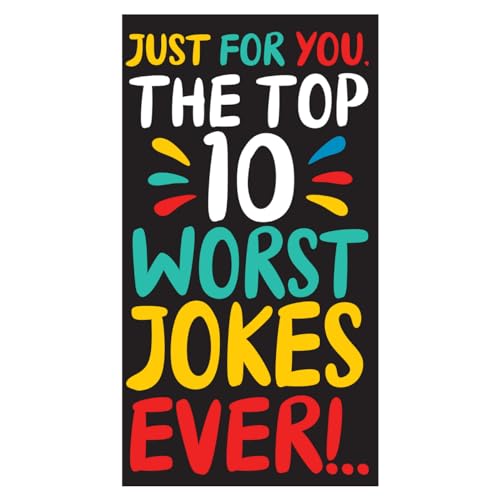 Face Ache, Geburtstagskarte für Ihn, The Top 10 Worst Jokes Ever!.." Männliche Geburtstagskarte, lustige Geburtstagskarte für Ihn von Emotional Rescue