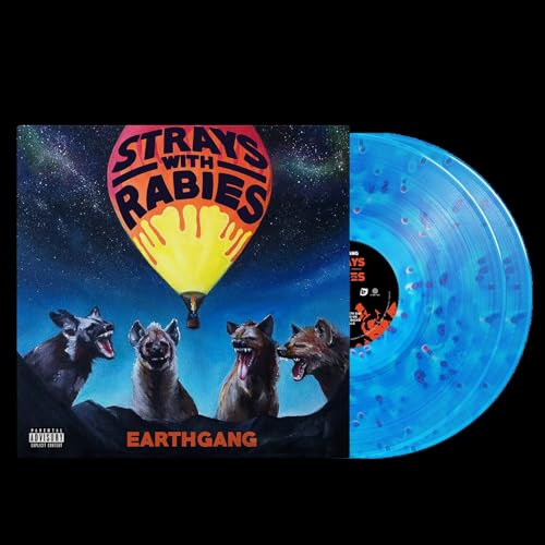 Strays With Rabies (Ghostly-Clear+Cobalt & Neon [Vinyl LP] von Empire