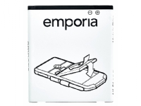 Emporia AK-S3-BC, Akku, Emporia, SMART.3, Schwarz, Weiß, Lithium-Ion (Li-Ion), 2500 mAh von Emporia