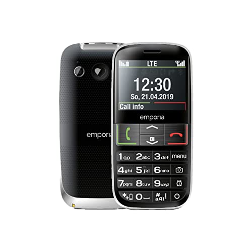 Emporia Active 4G - Mobile Phone, Black von Emporia
