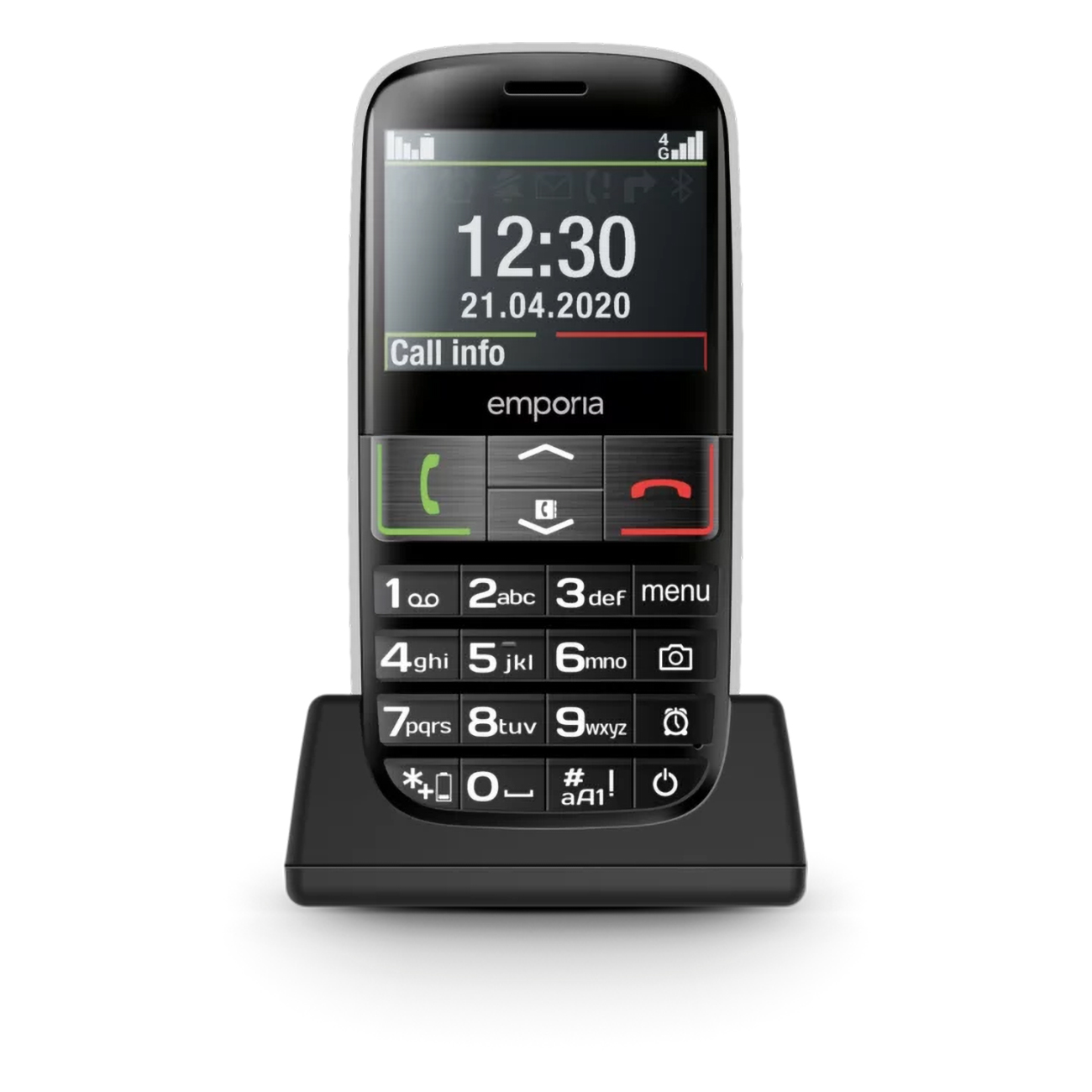 Emporia EUPHORIA-LTE schwarz | Seniorenhandy | Einfache Men?f?hrung | Notruffunktion | 2 MP Hauptkamera | Bluetooth 5.0 | LTE | 1400 mAh Kapazit?t Emporia EUPHORIA-LTE schwarz | Seniorenhandy | Einfache Men?f?hrung | Notruffunktion | 2 MP Hauptkamera | Bluetooth 5.0 | LTE | 1400 mAh Kapazit?t von Emporia