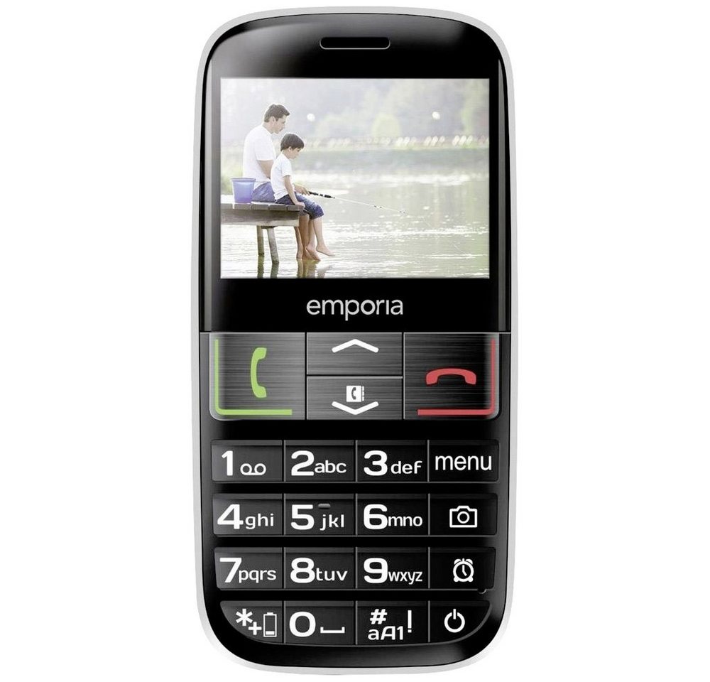 Emporia Emporia Euphoria Senioren-Handy mit Ladestation, SOS Taste Schwarz Seniorenhandy Emporia Emporia Euphoria Senioren-Handy mit Ladestation, SOS Taste Schwarz Seniorenhandy von Emporia