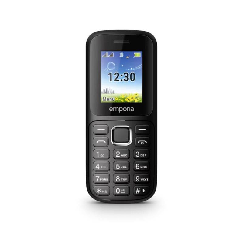 Emporia Emporia FN313_001 Handy 32 MB 4.5 cm (1.77 Zoll) Schwarz Single-SIM Smartphone von Emporia