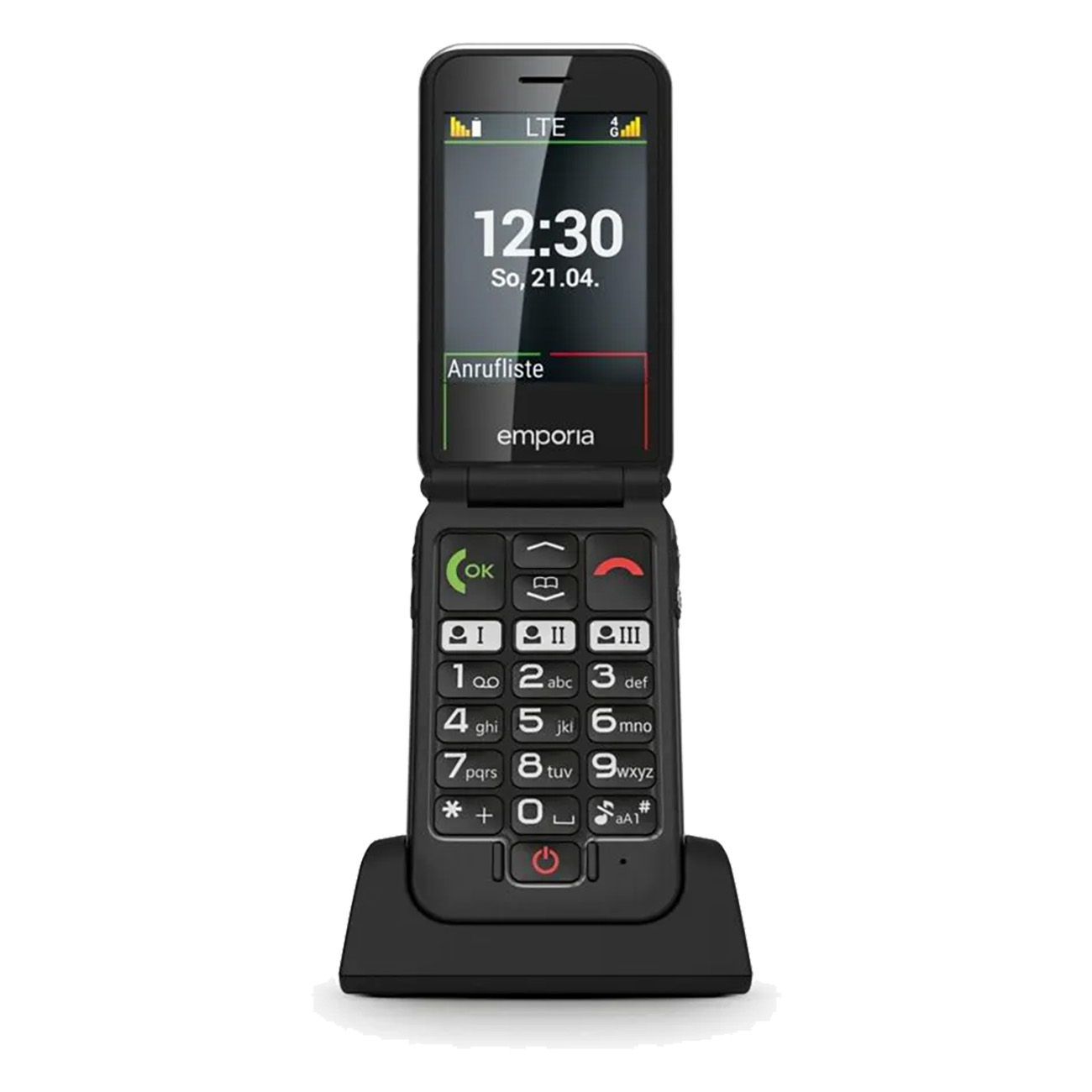 Emporia JOY-LTE | Seniorenhandy | Robustes Klapphandy | LTE-Konnektivit?t | Standbyzeit bis zu 360 Std | Bluetooth | LTE-Konnektivit?t | Li-Ion Emporia JOY-LTE | Seniorenhandy | Robustes Klapphandy | LTE-Konnektivit?t | Standbyzeit bis zu 360 Std | Bluetooth | LTE-Konnektivit?t | Li-Ion von Emporia