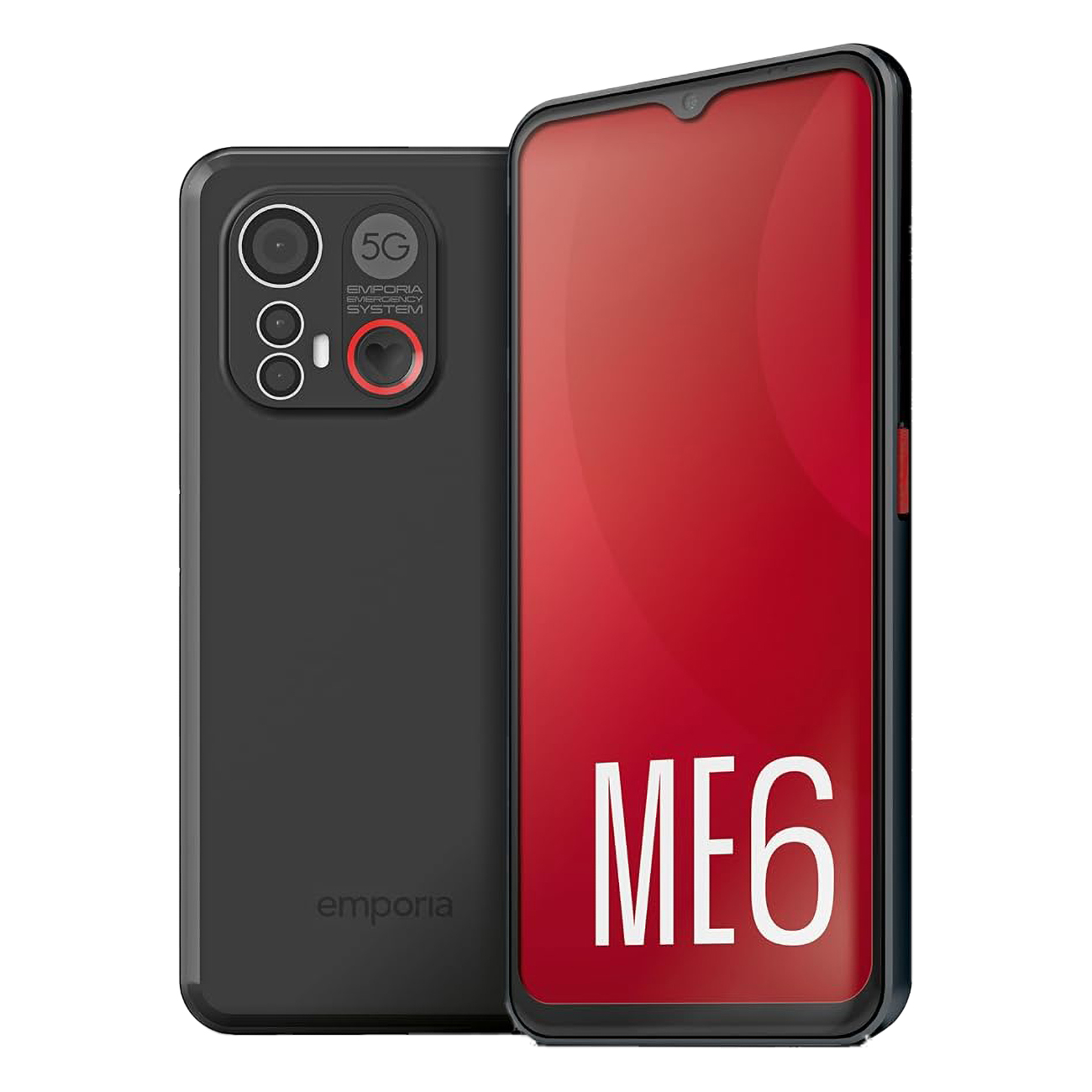 Emporia ME.6 schwarz | Seniorenhandy | 50 MP R?ckkamera | 6,58 Zoll | Android | 128 GB interner Speicher Emporia ME.6 schwarz | Seniorenhandy | 50 MP R?ckkamera | 6,58 Zoll | Android | 128 GB interner Speicher von Emporia