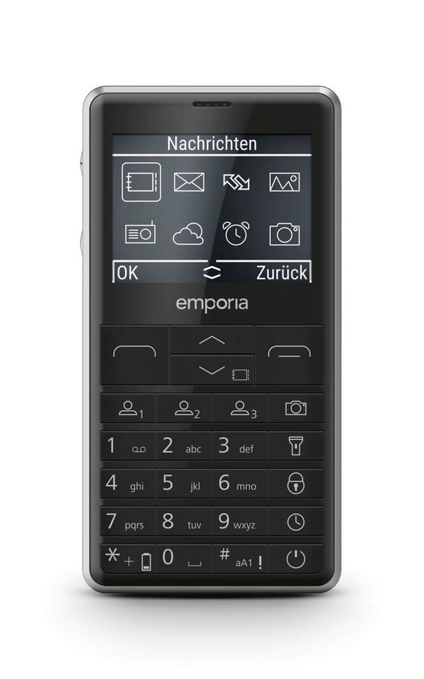 Emporia PRIME LTE Handy (2,31 cm/5,87 Zoll, 1 GB Speicherplatz, 2 MP Kamera) von Emporia