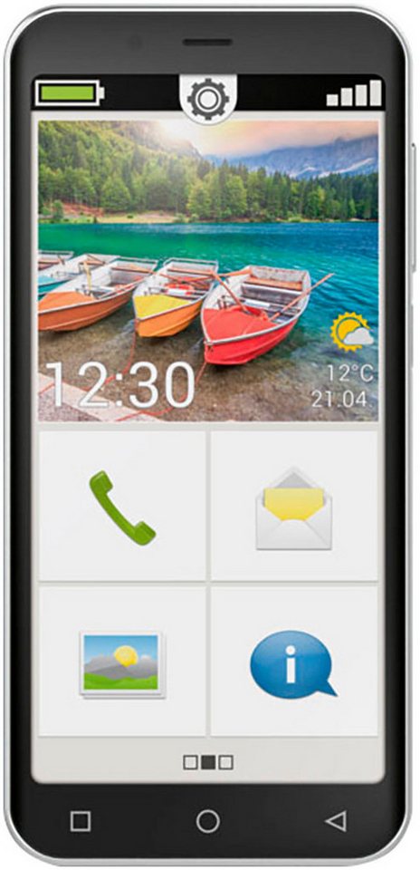 Emporia SMART.5 mini Smartphone (12,6 cm/4,95 Zoll, 64 GB Speicherplatz, 13 MP Kamera) von Emporia