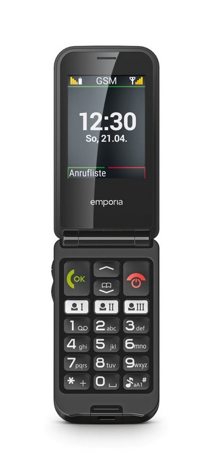 Emporia Talkglam Klapphandy (6,1 cm/2,4 Zoll, 0,032 GB Speicherplatz, 0,3 MP Kamera) von Emporia