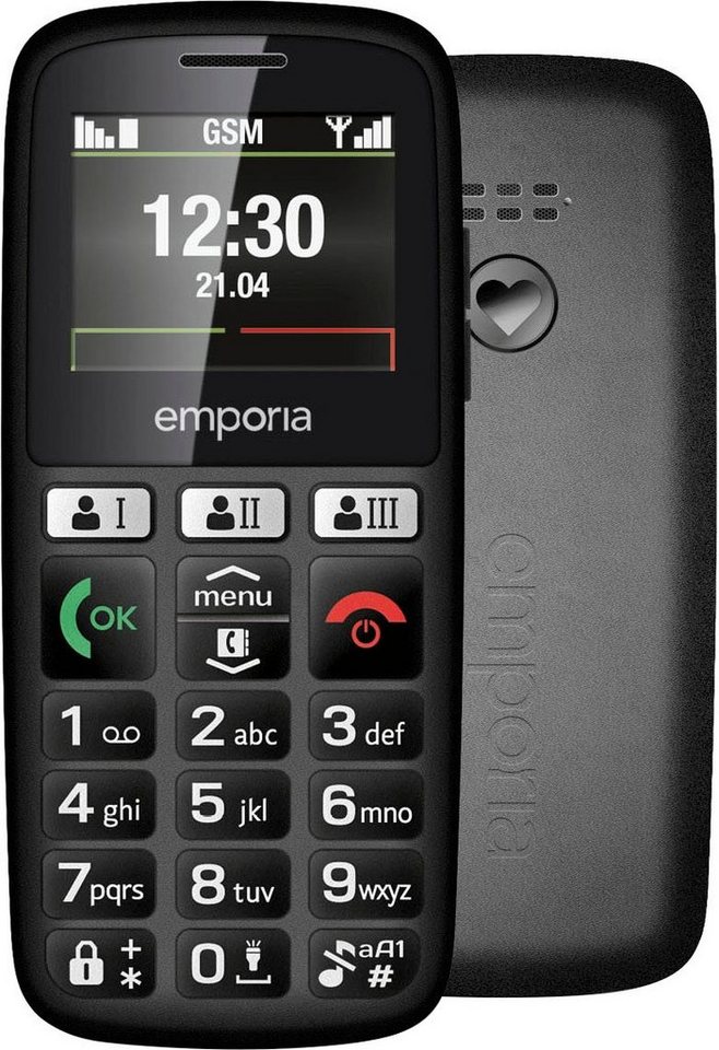 Emporia emporiaHAPPY E30 Seniorenhandy (5,08 cm/1,81 Zoll) von Emporia