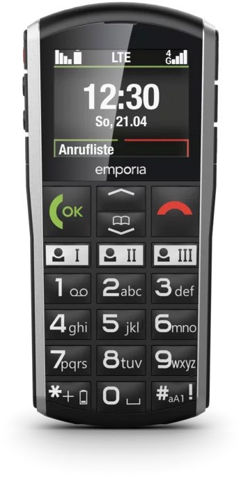 SIMPLICITY LTE Seniorenhandy von Emporia