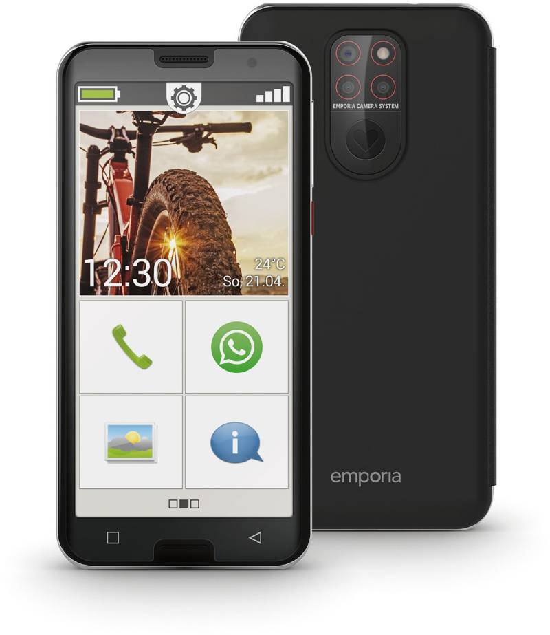 SMART.5 (32GB) Smartphone schwarz von Emporia