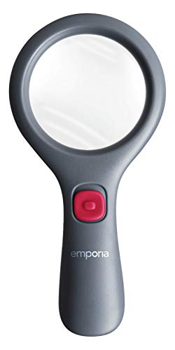 emporia LED-Lupe mit 3-fach Vergrößerung von Emporia