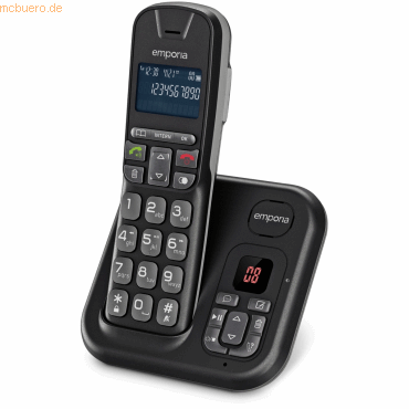 emporia emporia TH-21AB DECT-Schnurlostelefon u. dig. Anrufbeantworter emporia emporia TH-21AB DECT-Schnurlostelefon u. dig. Anrufbeantworter von Emporia